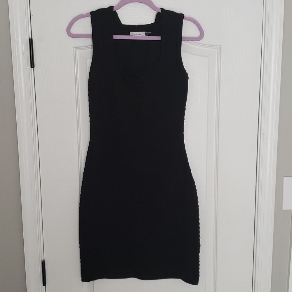 Classic Calvin body con dress